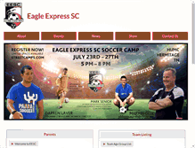 Tablet Screenshot of eagleexpresssc.org